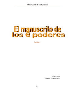 El Manuscrito De Los 6 Poderes